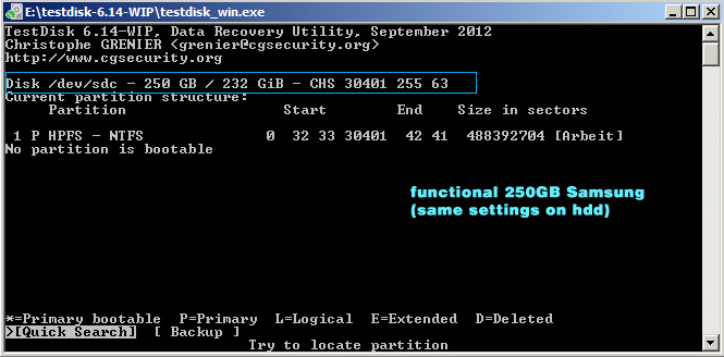 same second HDD in System - functional