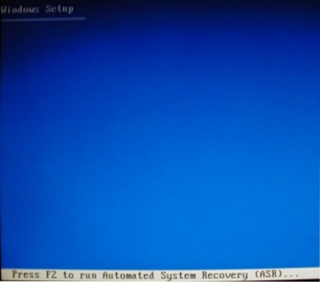 Windows is loading stuff...