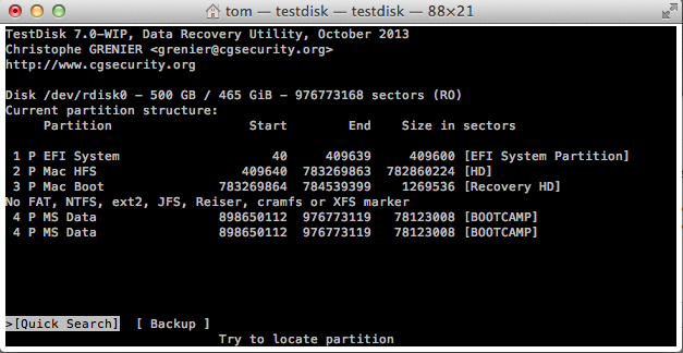 This is my current Partition Structure