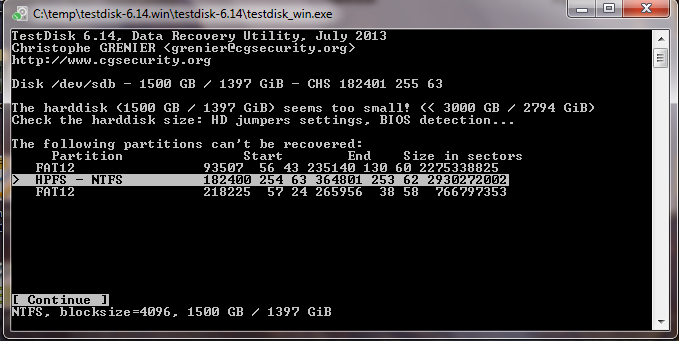 Screenshot: test-disk.PNG