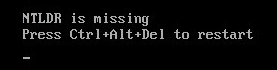 NTLDR is missing
