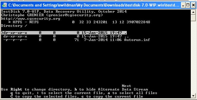 TestDiskScanningComplete2 List Files.JPG