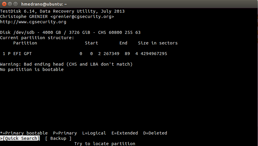 Intel /PC Partition and Analize