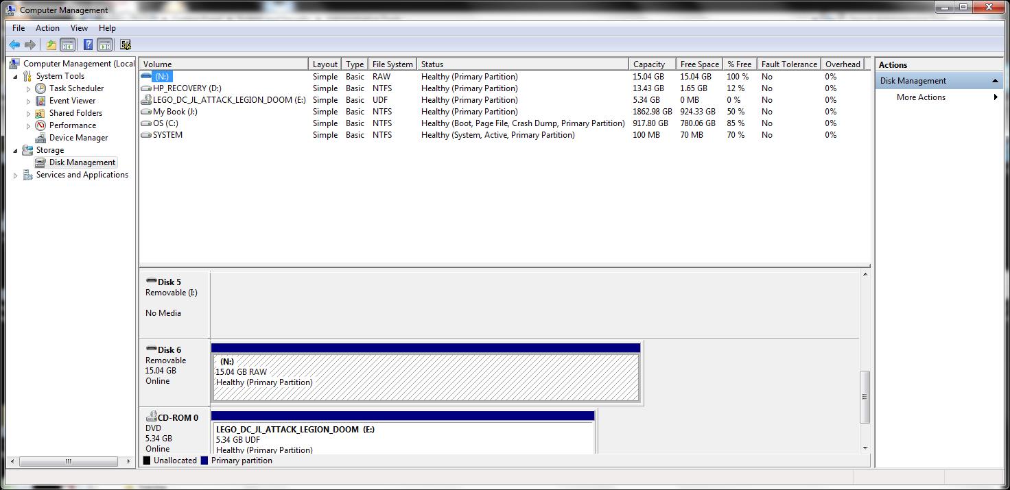 Disk Management screen-cap