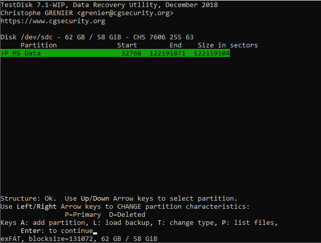 Android Sd Card With Raw Filesystem Cgsecurity Org