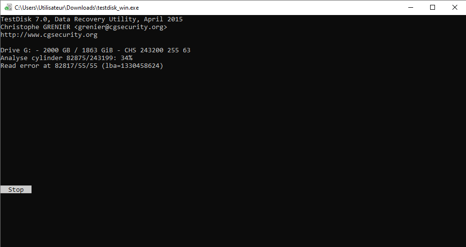 Testdisk rapport 2020-07-24 affichant erreur de lecture.PNG