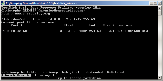 step 1 - partitions found after analyze.png